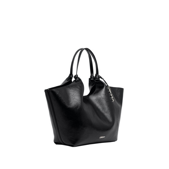 DKNY PAULA TOTEBAG R62AXE48 BSV-BLACK/SILVER