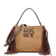 DKNY FOSTER SATCHELS HANDBAG R62DML92 ALM-ALMOND