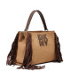 DKNY FOSTER SATCHELS HANDBAG R62DML92 ALM-ALMOND