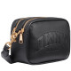 DKNY HADLEE CAMERA BAG R62EAQ79 BGD-BLACK/GOLD