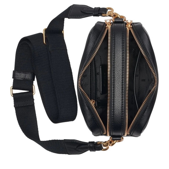 DKNY HADLEE CAMERA BAG R62EAQ79 BGD-BLACK/GOLD