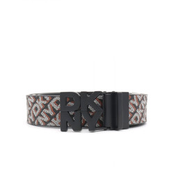 DKNY BELT R62I5S25 B9Q-BLACK/SADDLE 
