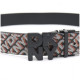 DKNY BELT R62I5S25 B9Q-BLACK/SADDLE 