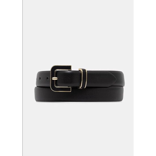 DKNY BELT R62IZS22 BGD-BLACK/GOLD