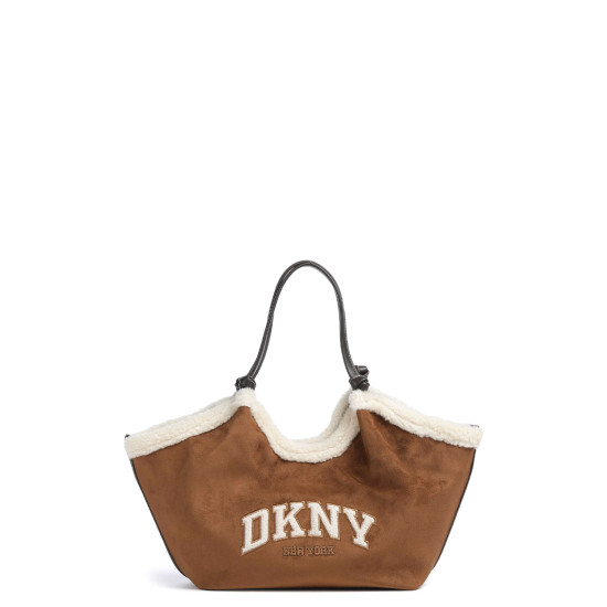 DKNY PAULA TOTE HANDBAG R63ACE49 WAL-WALNUT