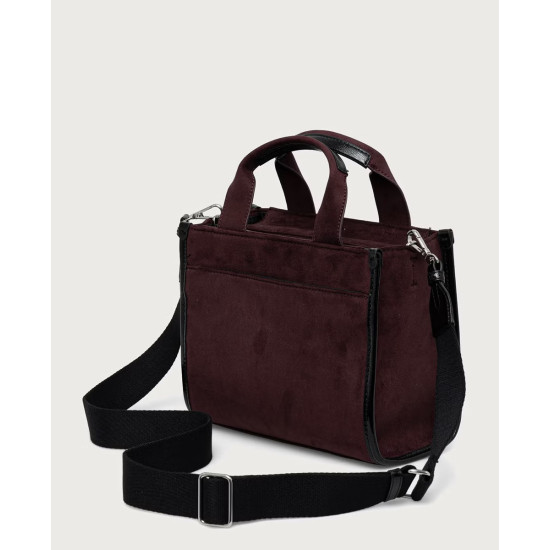DKNY HADLEE TOTE HANDBAG R63AMC80 SAR-SANGRIA