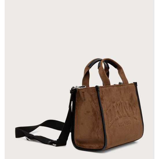 DKNY HADLEE TOTE HANDBAG R63AMC80 WAL-WALNUT