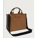 DKNY HADLEE TOTE HANDBAG R63AMR57 WAL-WALNUT