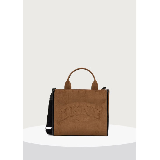 DKNY HADLEE TOTE HANDBAG R63AMR57 WAL-WALNUT