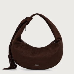 DKNY HOPE HOBOS HANDBAG R63CMR37 CHC-CHOCOLATE