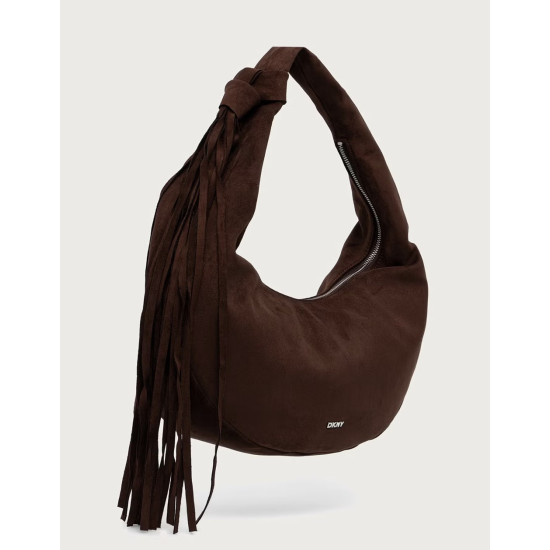 DKNY HOPE HOBOS HANDBAG R63CMR37 CHC-CHOCOLATE