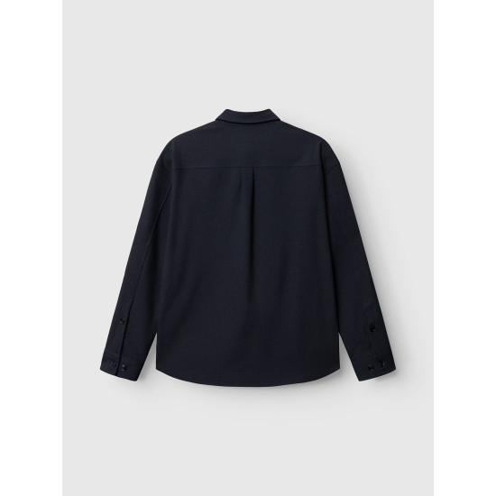 GABBA GABJEANS OVER RUBIN LS OVERSHIRT 12105 BLUE BLACK