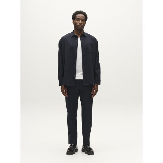 GABBA GABJEANS OVER RUBIN LS OVERSHIRT 12105 BLUE BLACK