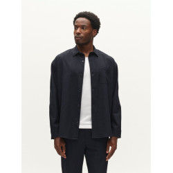 GABBA GABJEANS OVER RUBIN LS OVERSHIRT 12105 BLUE BLACK