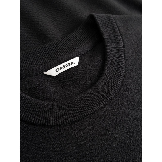 GABBA GABADRIEL ONECK LUME LS KNIT 12129 METEORITE
