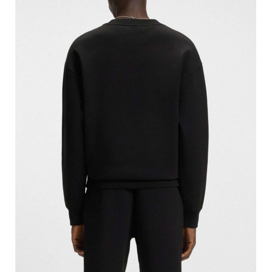 BOSS DETTIL SWEATSHIRT 50533689 002-BLACK 