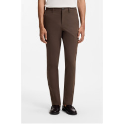 BOSS P-KAITON1-ZIP TROUSERS 50543945 209-DARK BROWN