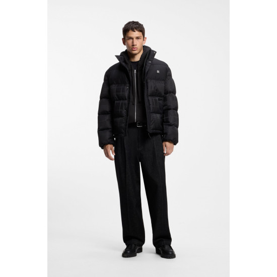 BOSS DAPOZIP SWEATSHIRT 50548651 001-BLACK