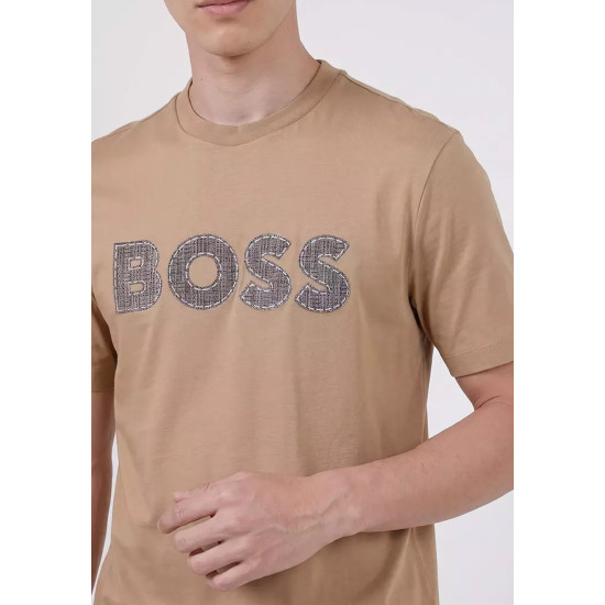 BOSS C-THOMPSON 89 TSHIRT 50565630 260-MEDIUM BEIGE