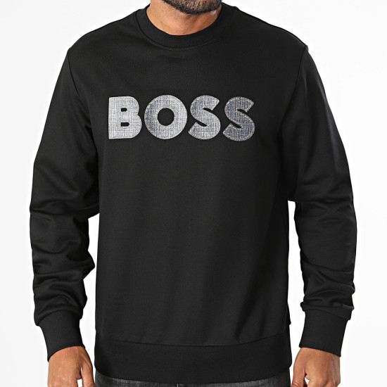 BOSS C-SOLERI 89 SWEATSHIRT 50565651 001-BLACK 