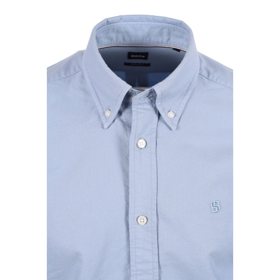 BOSS H-LIAM-BD-E-C1-263 SHIRT 50567015 474-OPEN BLUE