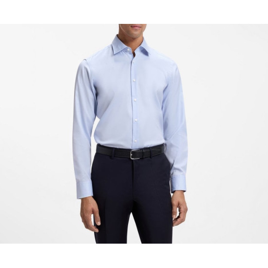 BOSS H-JOE-K-C1-261 SHIRT 50567458 450-LIGHT/PASTEL BLUE
