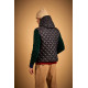LA MARTINA SLEEVELESS PADDED NYLON HOODED VEST MBO014 0999-BLACK
