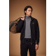 LA MARTINA FULL ZIP SWEATSHIRT IN FRENCH TERRY MDF004 09999-BLACK
