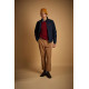 LA MARTINA PADDED JACKET IN TECHNICAL FABRIC MDO001 07207-NAVY