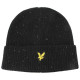 LYLE & SCOTT DONEGAL SCARF AND BEANIE GIFT SET GF2506A Z865-JET BLACK