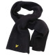 LYLE & SCOTT DONEGAL SCARF AND BEANIE GIFT SET GF2506A Z865-JET BLACK