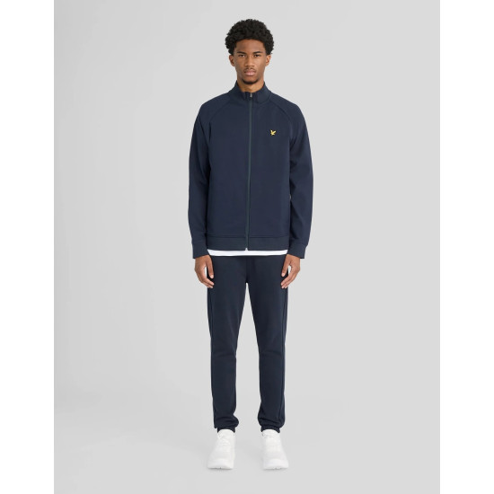 LYLE & SCOTT FLY FLEECE TRACK JACKET ML2583SP Z271-DARK NAVY