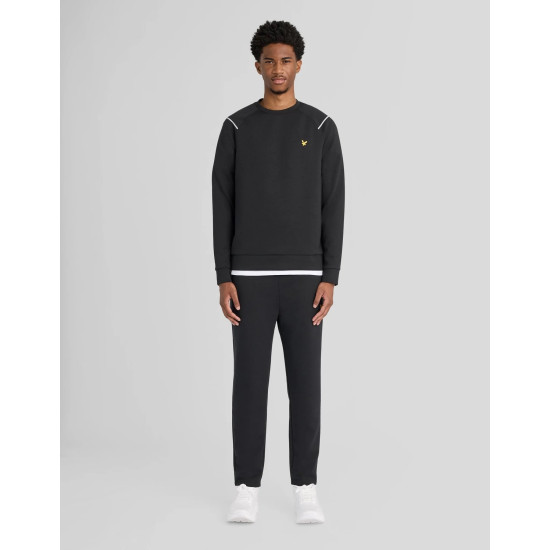 LYLE & SCOTT NEOPRENE CREW NECK ML2633SP Z865-JET BLACK