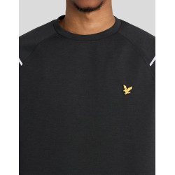 LYLE & SCOTT NEOPRENE CREW NECK ML2633SP Z865-JET BLACK
