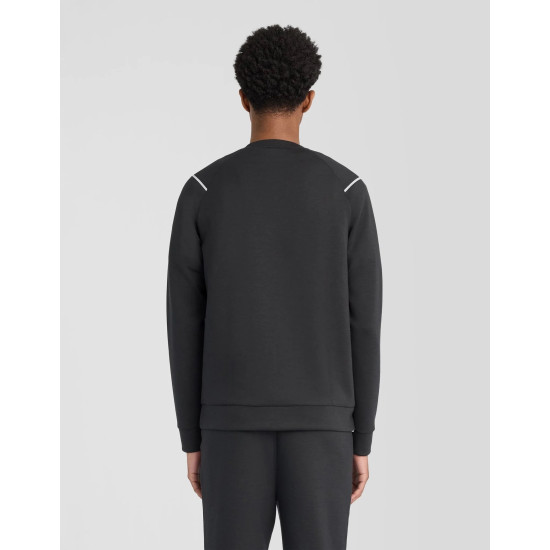 LYLE & SCOTT NEOPRENE CREW NECK ML2633SP Z865-JET BLACK