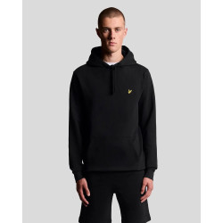LYLE & SCOTT PULLOVER HOODIE ML416VOG Z865-JET BLACK