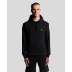 LYLE & SCOTT PULLOVER HOODIE ML416VOG Z865-JET BLACK