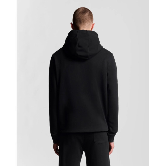 LYLE & SCOTT PULLOVER HOODIE ML416VOG Z865-JET BLACK