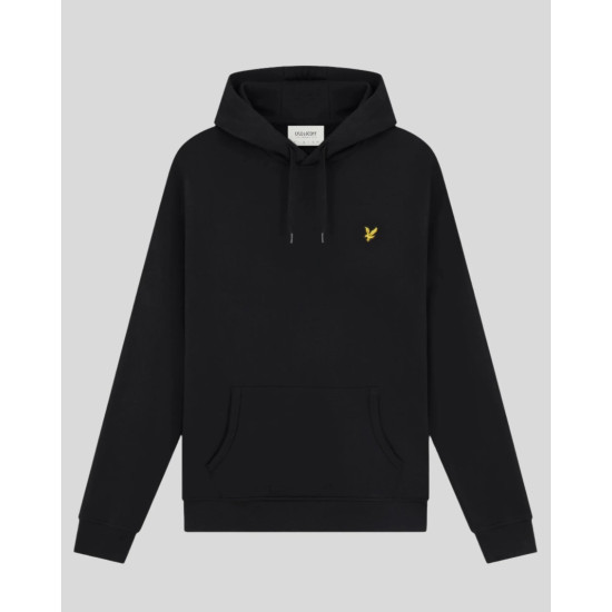 LYLE & SCOTT PULLOVER HOODIE ML416VOG Z865-JET BLACK