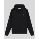 LYLE & SCOTT PULLOVER HOODIE ML416VOG Z865-JET BLACK