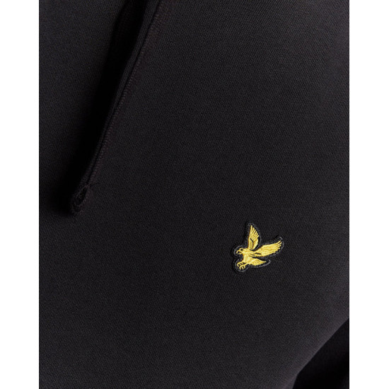 LYLE & SCOTT PULLOVER HOODIE ML416VOG Z865-JET BLACK