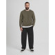 LYLE & SCOTT CREW NECK SWEATSHIRT ML424VOGT X569-KHAKI ASH