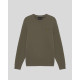 LYLE & SCOTT CREW NECK SWEATSHIRT ML424VOGT X569-KHAKI ASH