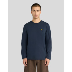 LYLE & SCOTT BOXY FIT LONGSLEEVE T-SHIRT TS2530V Z271-DARK NAVY