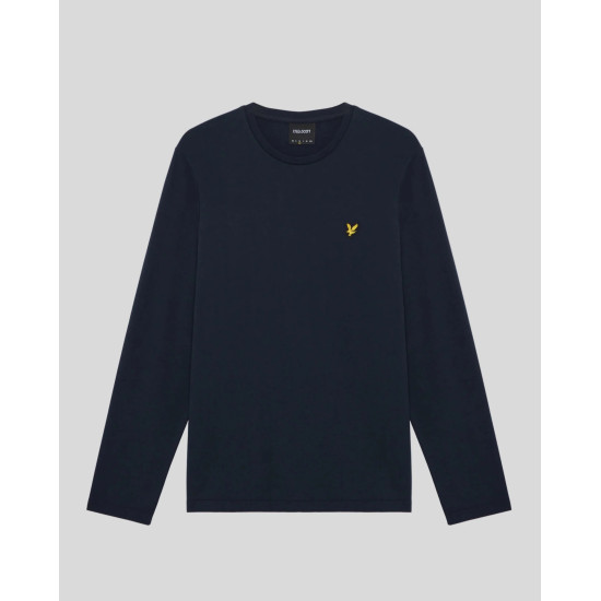 LYLE & SCOTT BOXY FIT LONGSLEEVE T-SHIRT TS2530V Z271-DARK NAVY