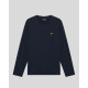 LYLE & SCOTT BOXY FIT LONGSLEEVE T-SHIRT TS2530V Z271-DARK NAVY