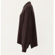 SOUVENIR SWEATER B40D0211-AW26 DARK BROWN 
