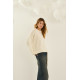 SOUVENIR SWEATER B40D0217-AW26 CREAM 