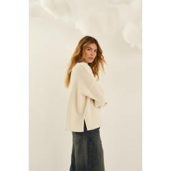SOUVENIR SWEATER B40D0217-AW26 CREAM 