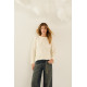SOUVENIR SWEATER B40D0217-AW26 CREAM 